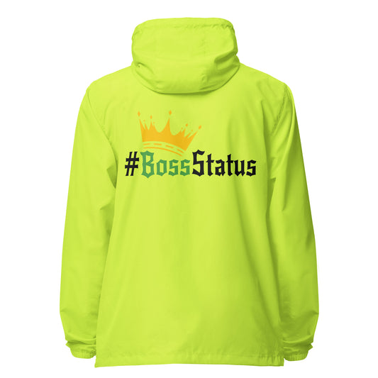 Boss Status Signature lightweight zip up windbreaker