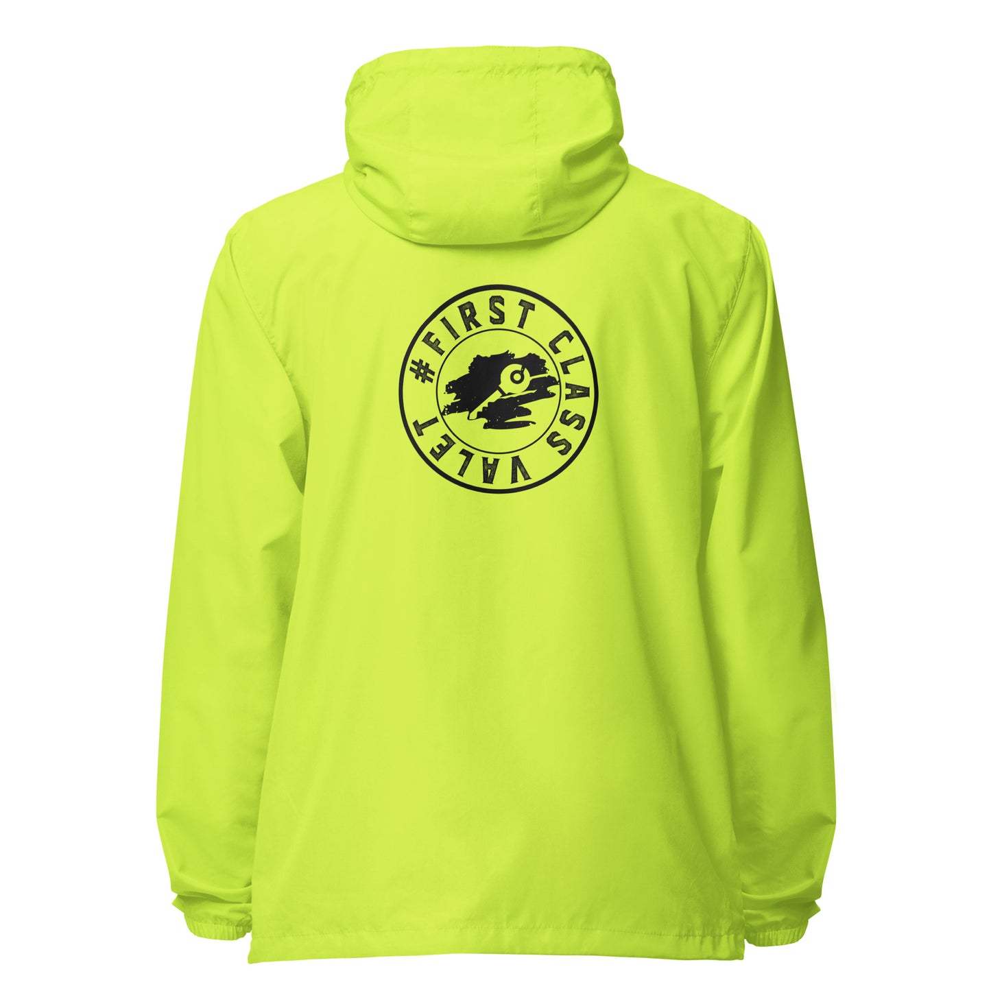 First Class Valet Signature lightweight zip up windbreaker