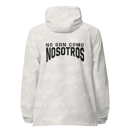Non Son Como Nosotros Unisex lightweight zip up windbreaker