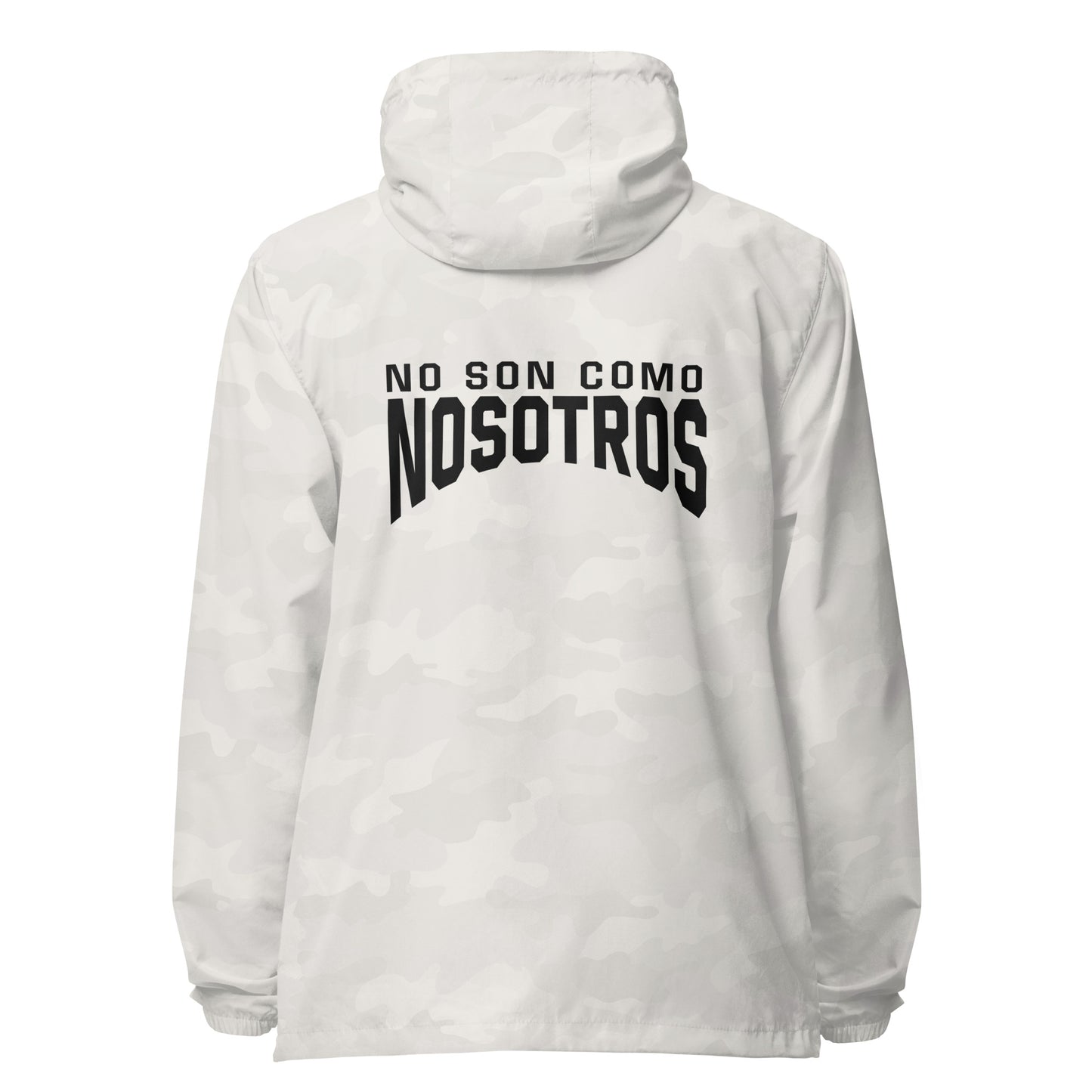 Non Son Como Nosotros Unisex lightweight zip up windbreaker