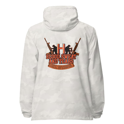 Blood Sweat Unisex lightweight zip up windbreaker