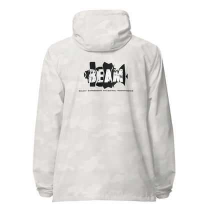Beam lightweight zip up windbreaker