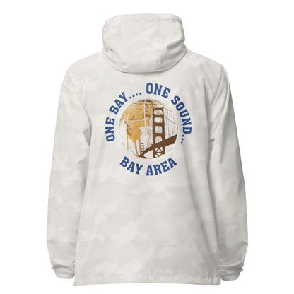 One Bay One Sound Unisex lightweight zip up windbreaker