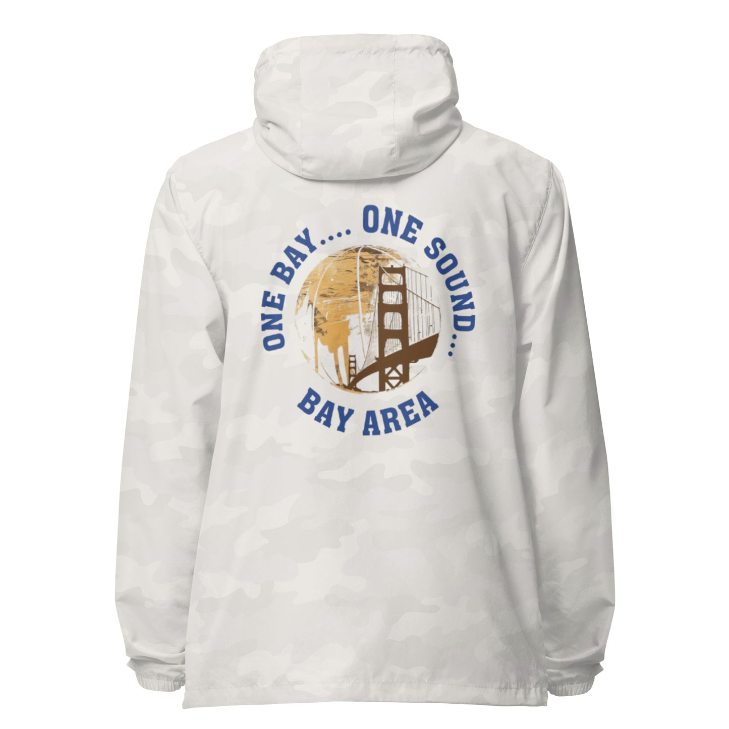 One Bay One Sound Unisex lightweight zip up windbreaker