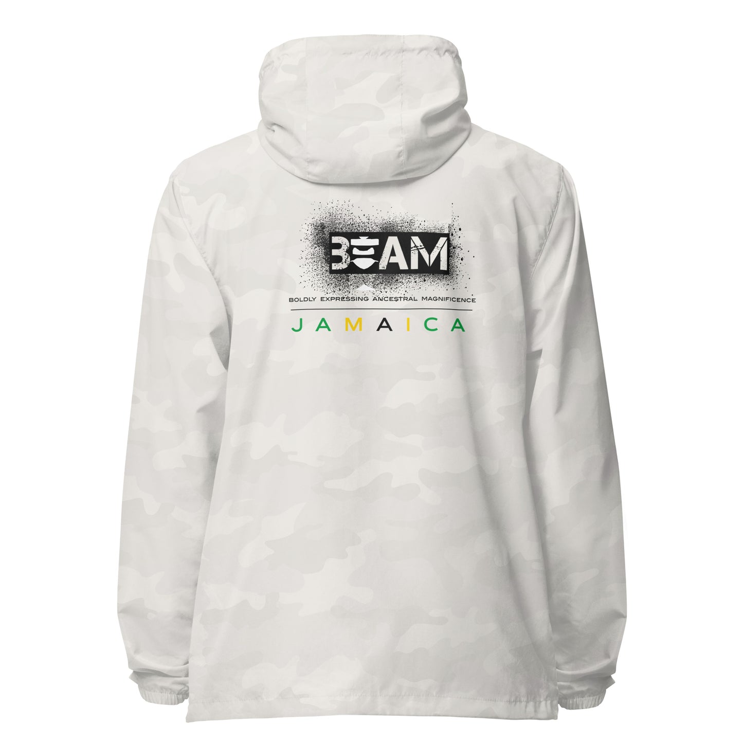 Beam Jamaica Signature Unisex lightweight zip up windbreaker