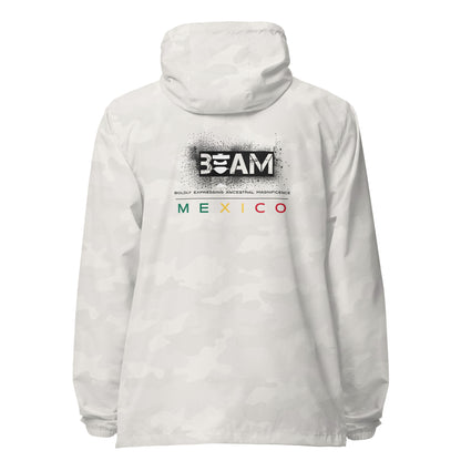 Beam Mexico Unisex lightweight zip up windbreaker