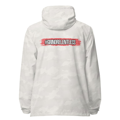 Grindrelentless Signature lightweight zip up windbreaker
