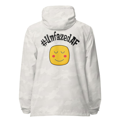 Unfazedaf Signature lightweight zip up windbreaker
