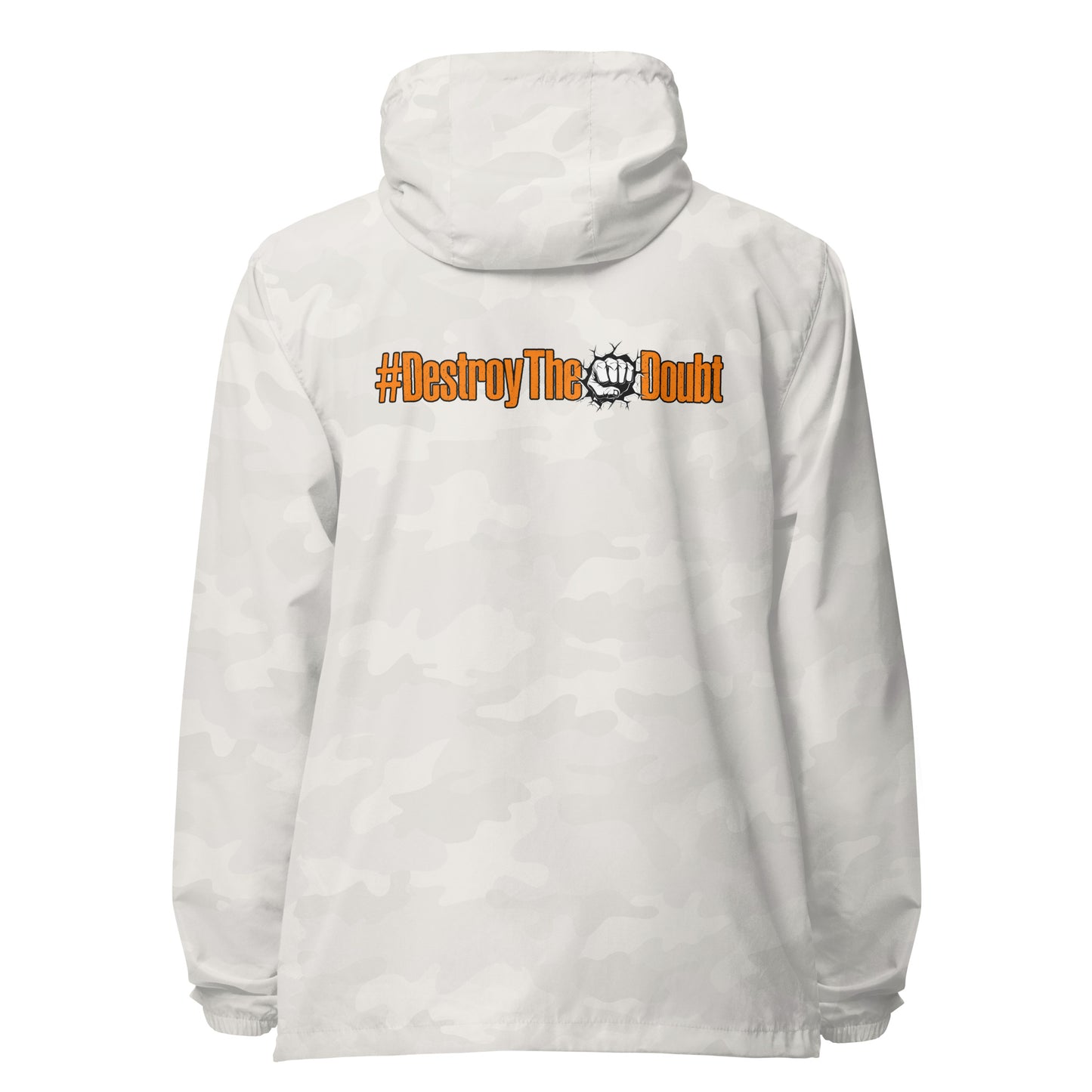 Destroy The Doubt Signature lightweight zip up windbreaker