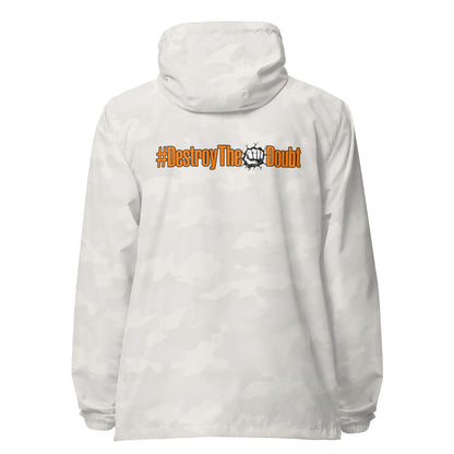 Destroy The Doubt Signature lightweight zip up windbreaker