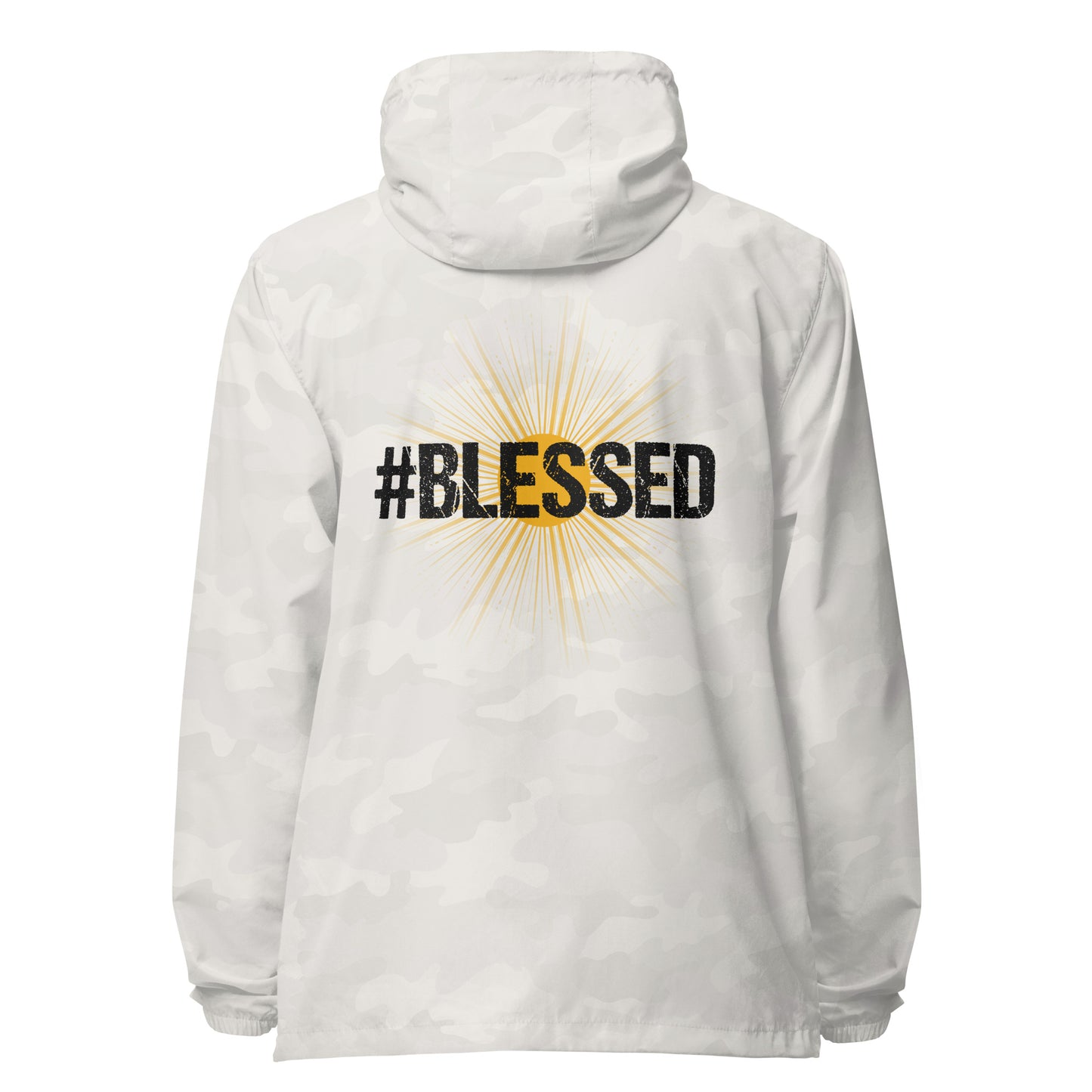 Blessed Signature lightweight zip up windbreaker
