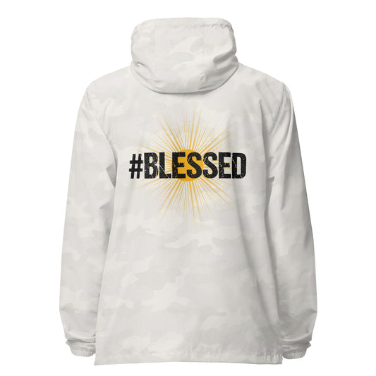 Blessed Signature lightweight zip up windbreaker