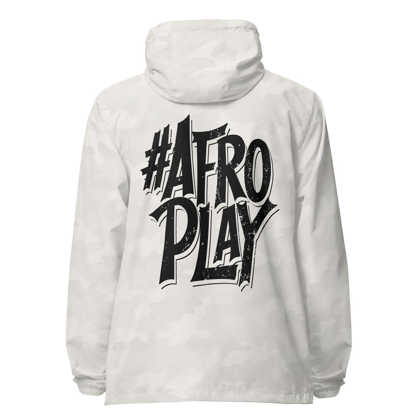 Afro Play Model Signature lightweight zip up windbreaker