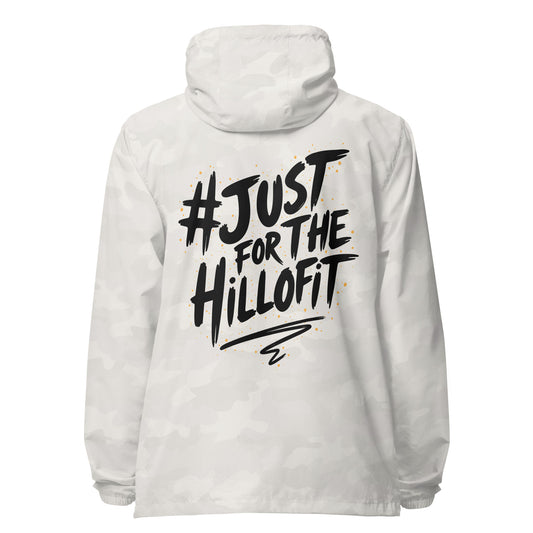 Just Hillofit Signature lightweight zip up windbreaker