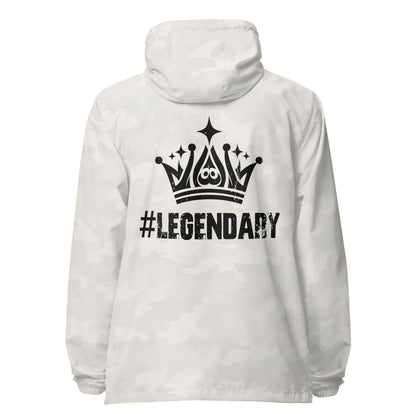 Legendary Signature lightweight zip up windbreaker