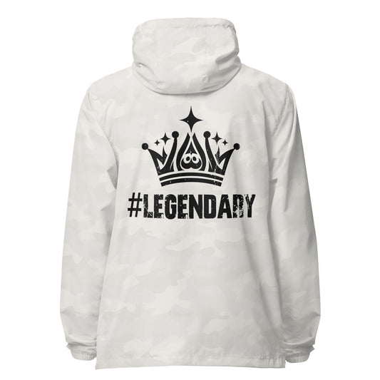 Legendary Signature lightweight zip up windbreaker