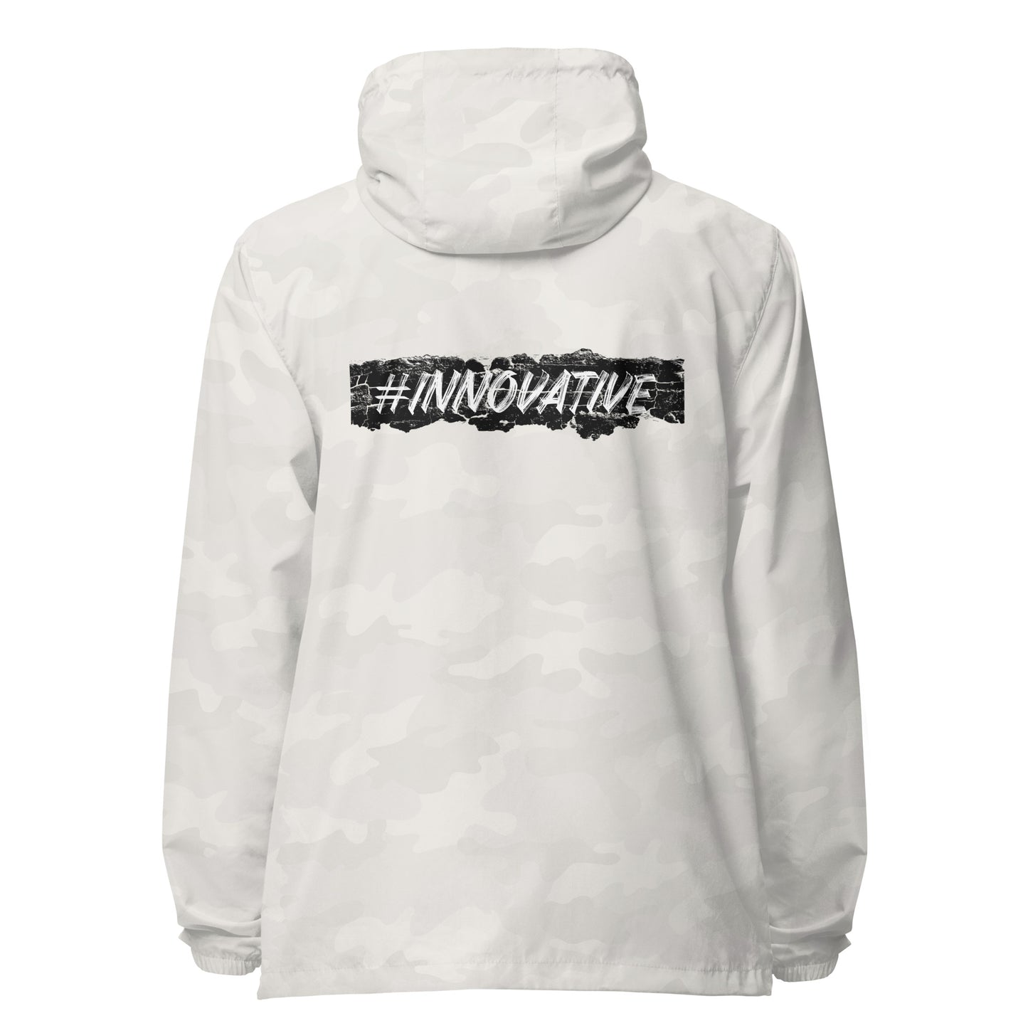 Innovative Signature lightweight zip up windbreaker