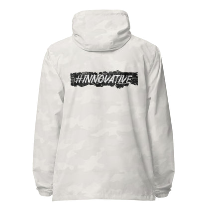 Innovative Signature lightweight zip up windbreaker