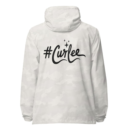 Curlee Signature lightweight zip up windbreaker
