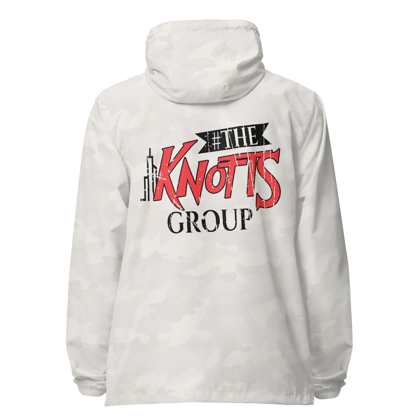 The Knotts Group Signature lightweight zip up windbreaker