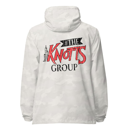 The Knotts Group Signature lightweight zip up windbreaker