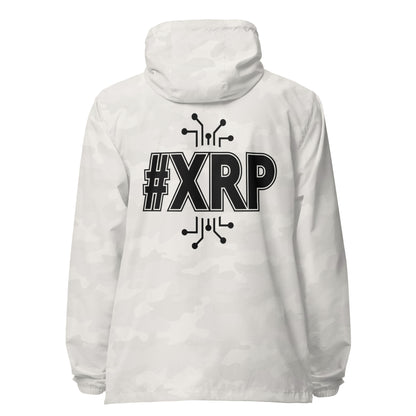 Exclusive XRP Signature lightweight zip up windbreaker
