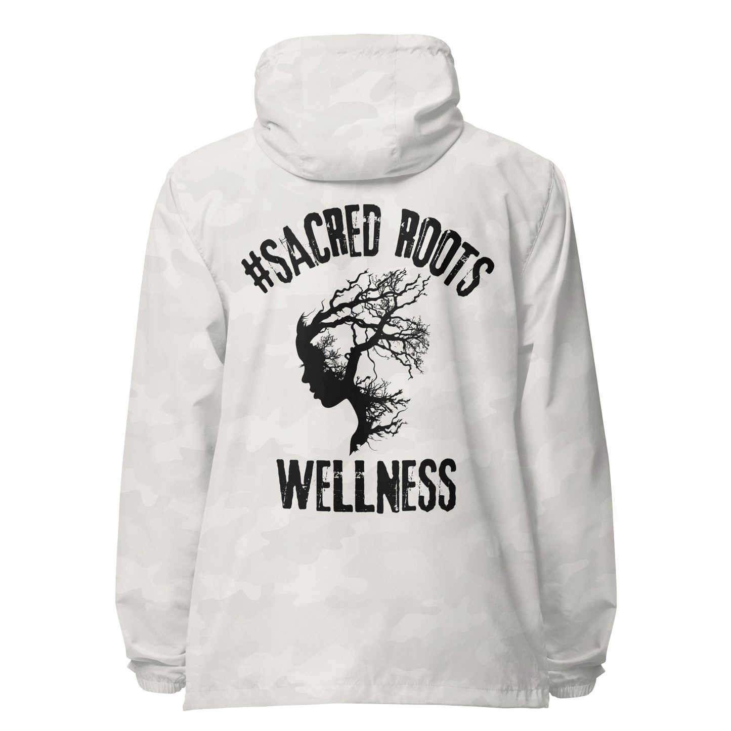 Sacred Roots Signature lightweight zip up windbreaker