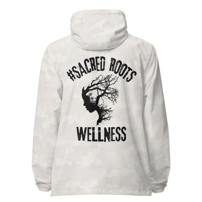 Sacred Roots Signature lightweight zip up windbreaker