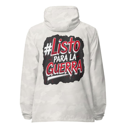 Listo Guerra Signature lightweight zip up windbreaker
