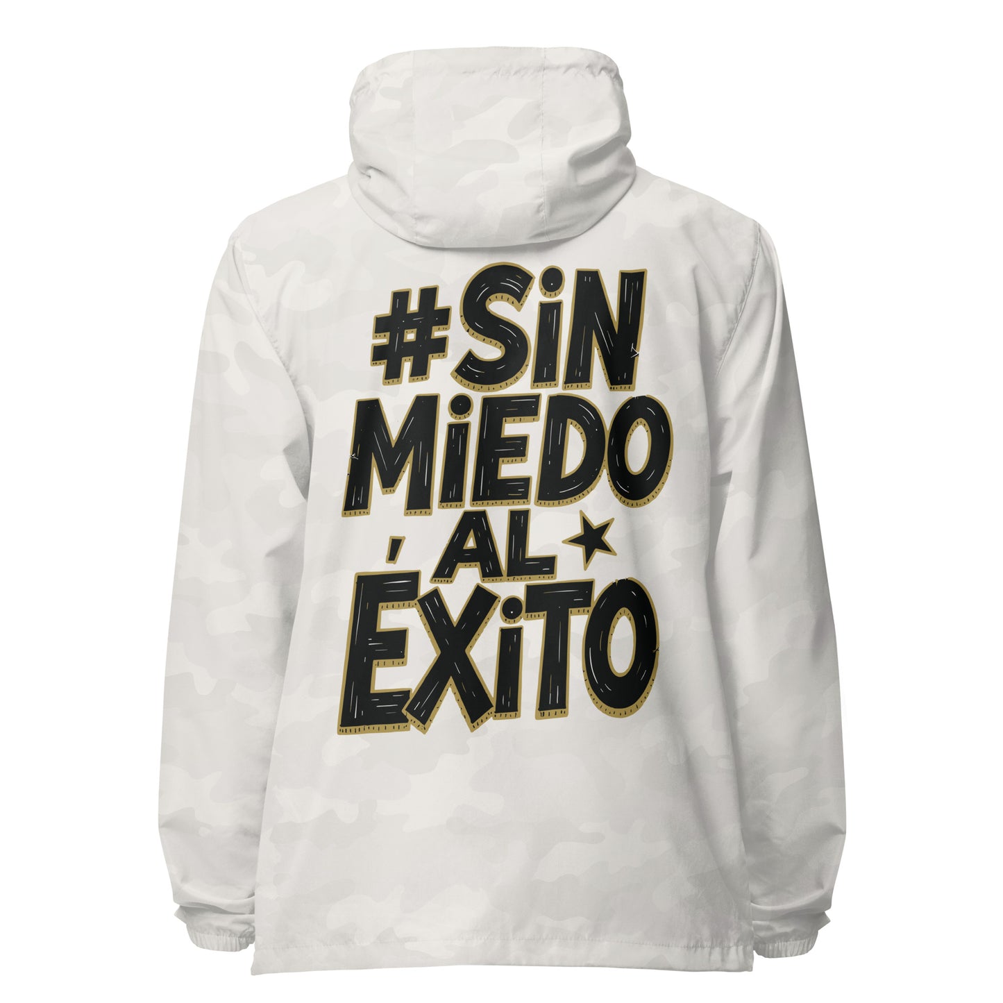 Sin Miedo Al Exito Signature lightweight zip up windbreaker