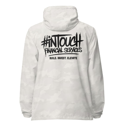Intouch FInancial Signature lightweight zip up windbreaker