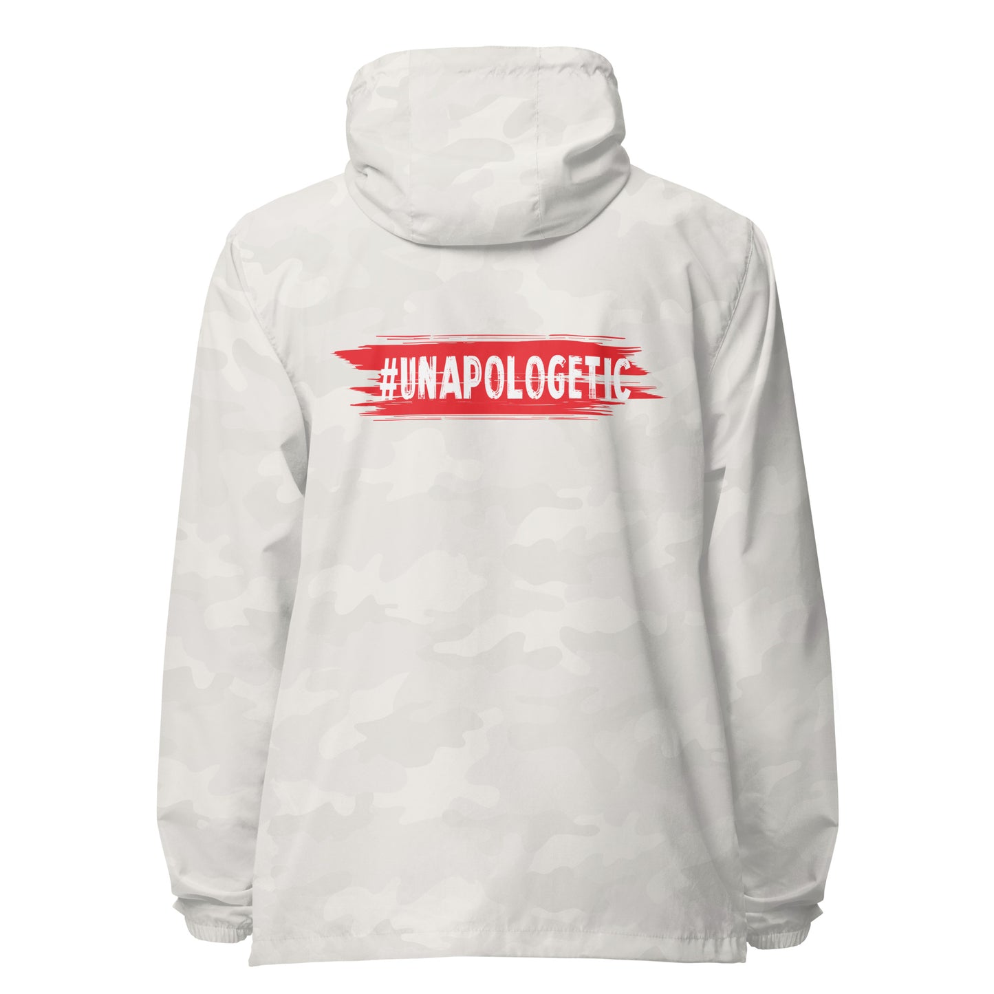 Unapologetic Signature lightweight zip up windbreaker