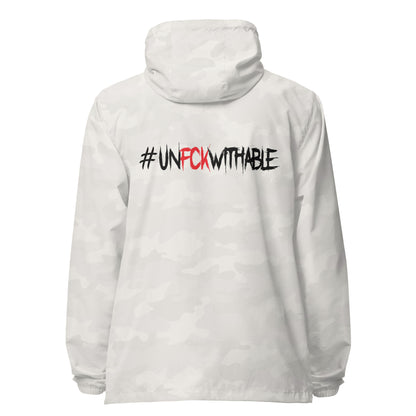 Unfckwithable Signature lightweight zip up windbreaker