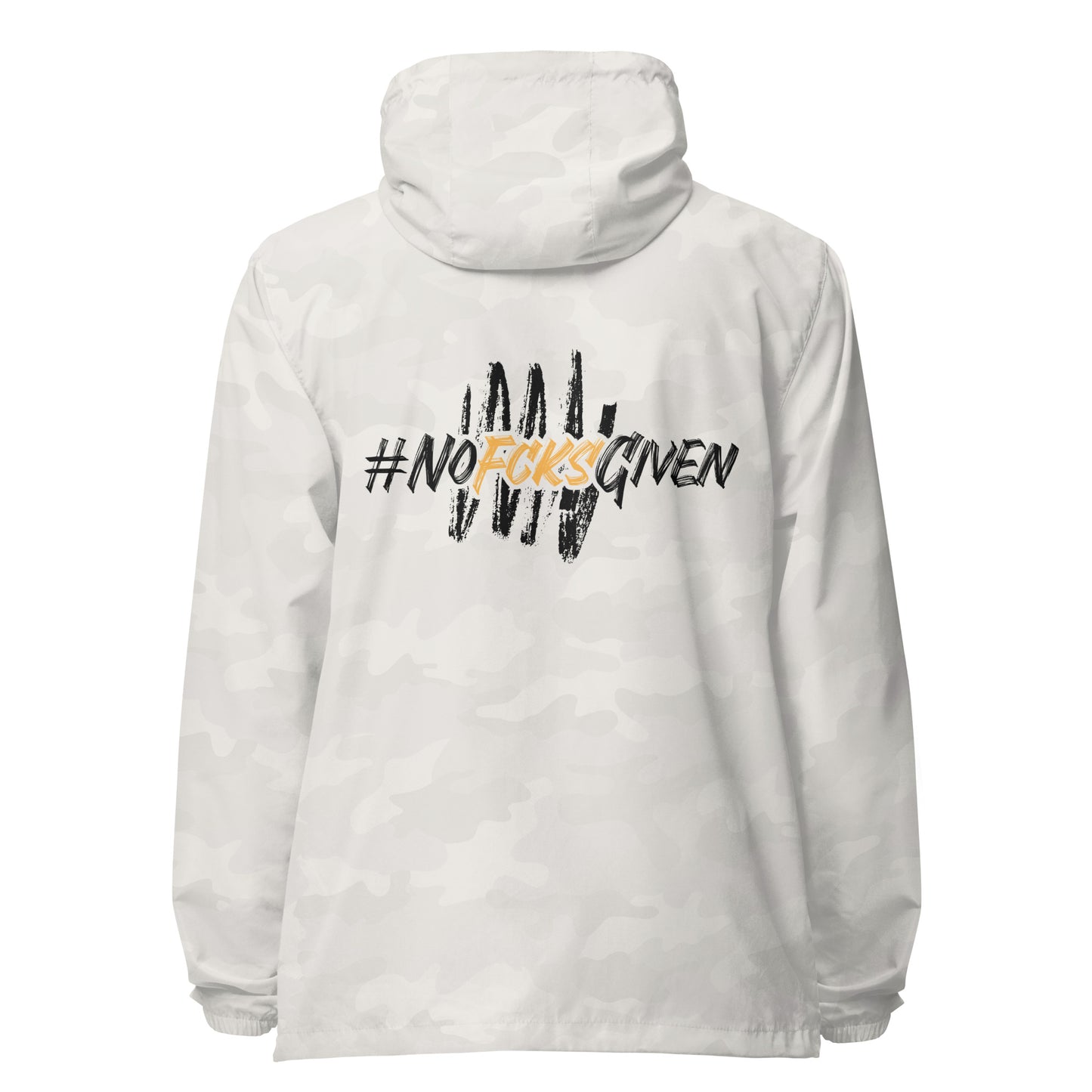 Nofcksgiven Signature lightweight zip up windbreaker