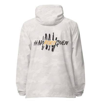 Nofcksgiven Signature lightweight zip up windbreaker