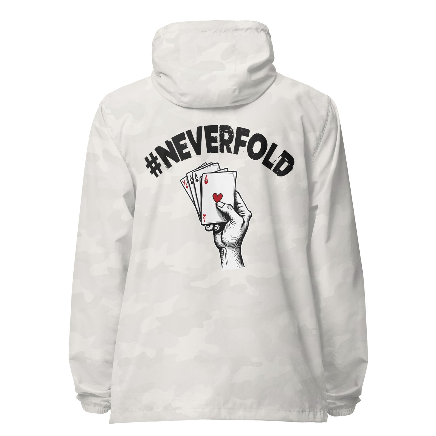 Neverfold Signature lightweight zip up windbreaker