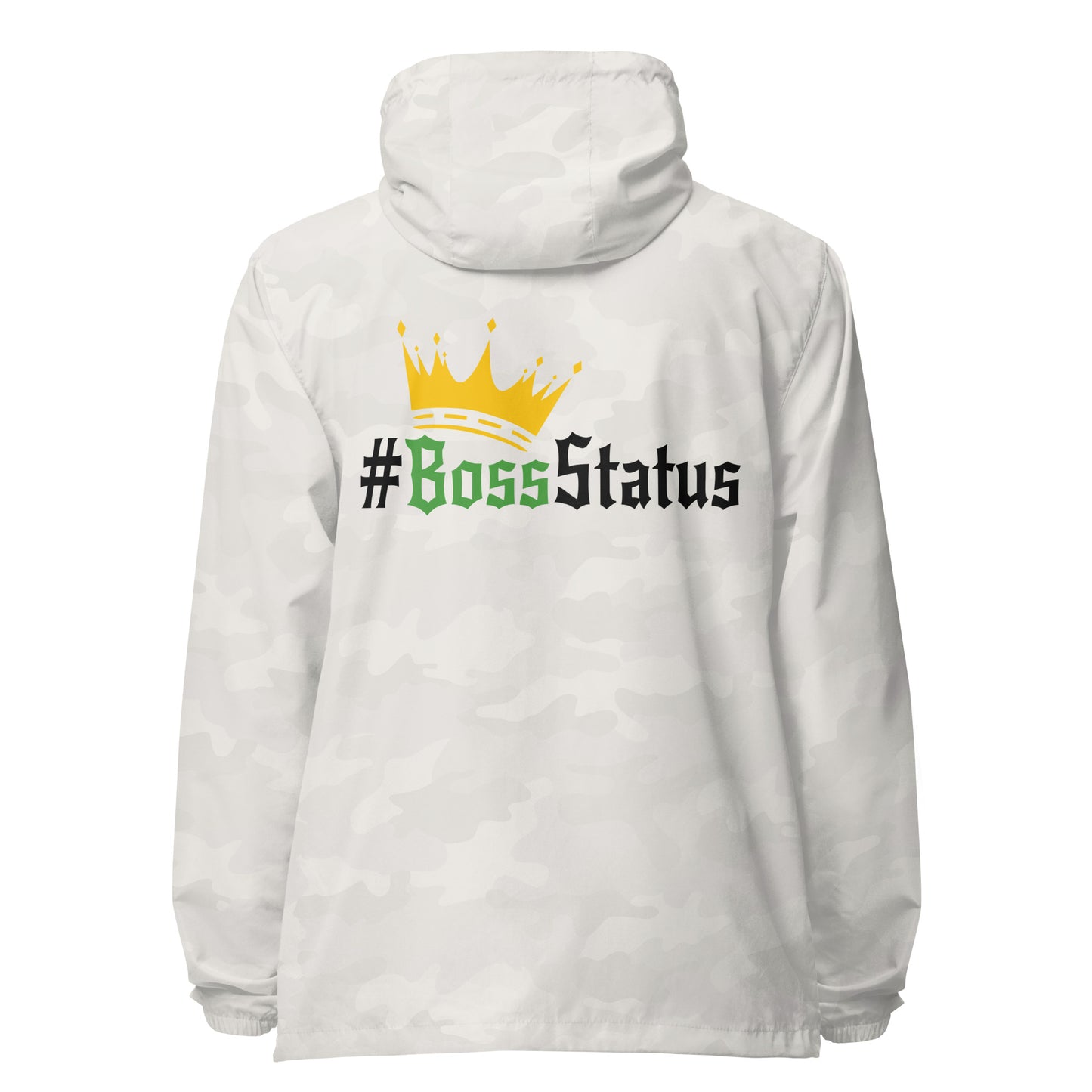 Boss Status Signature lightweight zip up windbreaker