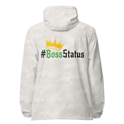 Boss Status Signature lightweight zip up windbreaker