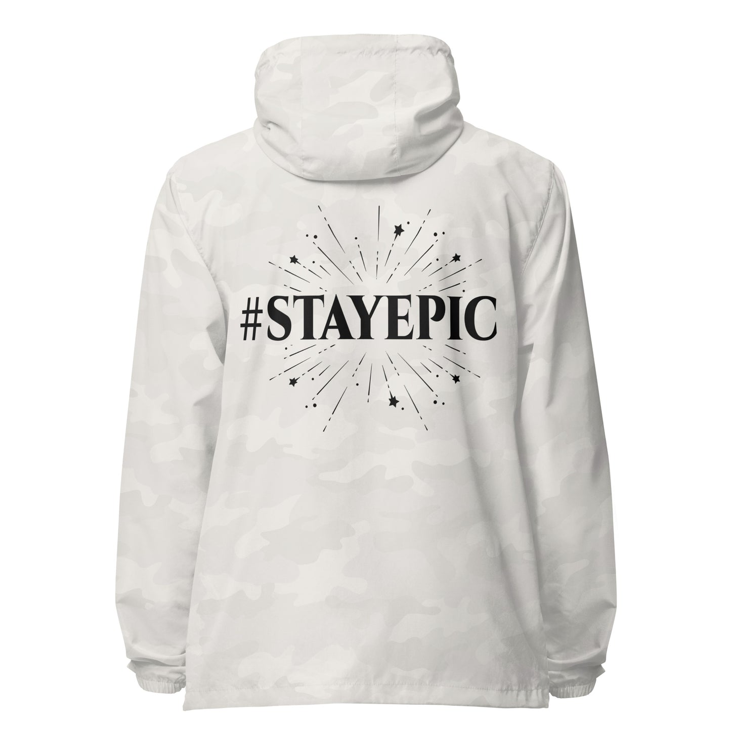 Stayepic Signature lightweight zip up windbreaker