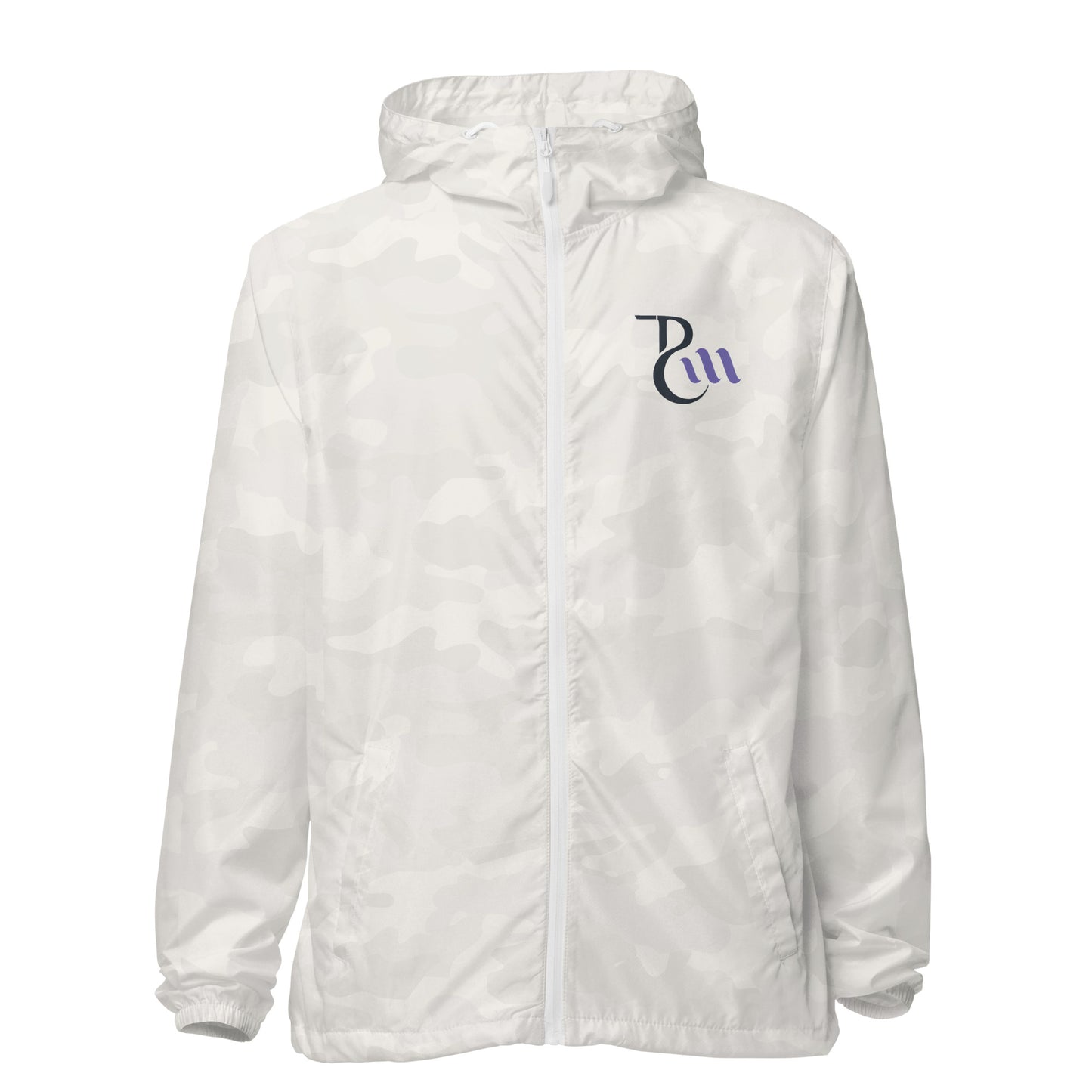 Boldly Expressing Unisex lightweight zip up windbreaker