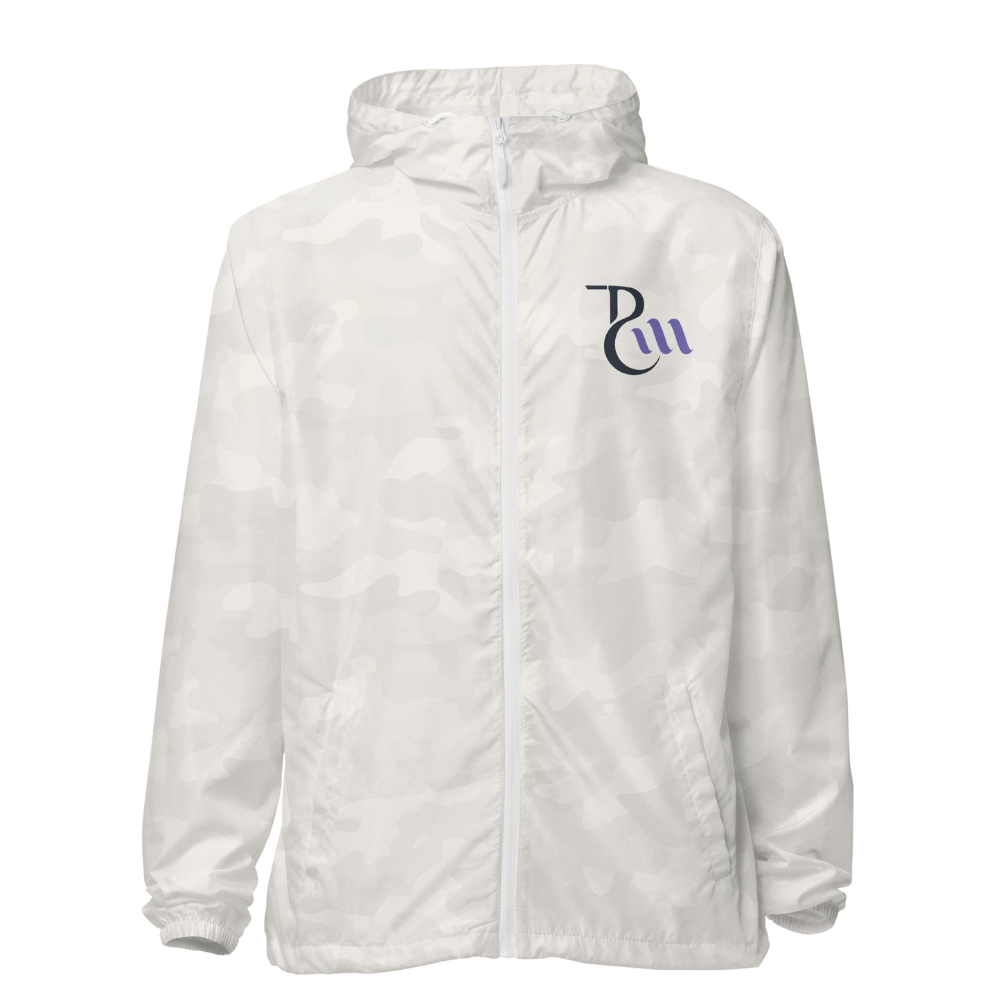 Size of the Dog Unisex lightweight zip up windbreaker
