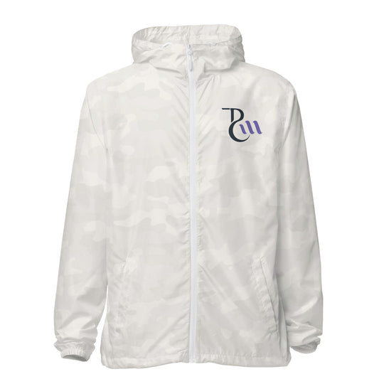 Size of the Dog Unisex lightweight zip up windbreaker