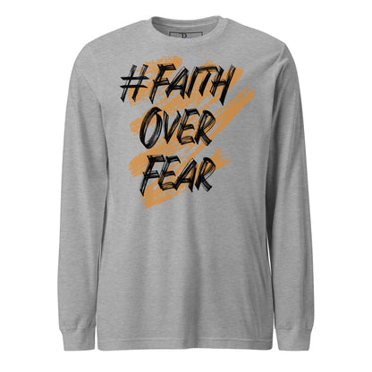 Faith Over Fear Signature Long Sleeve Tee