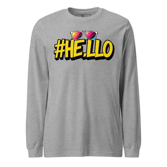 Hello Signature Long Sleeve Tee
