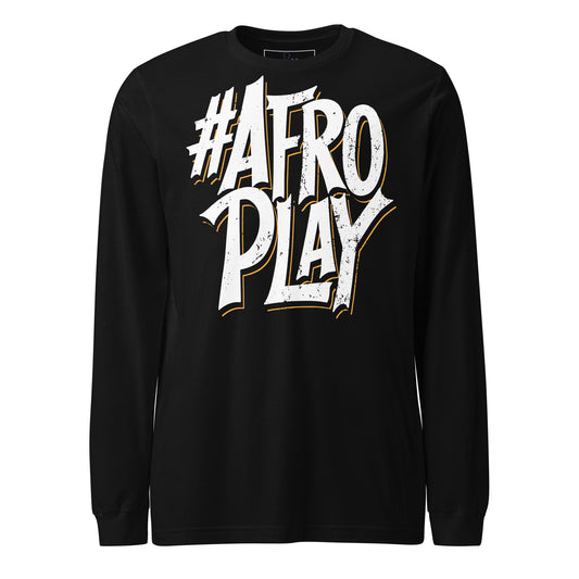 Afro Play Model Long Sleeve Tee