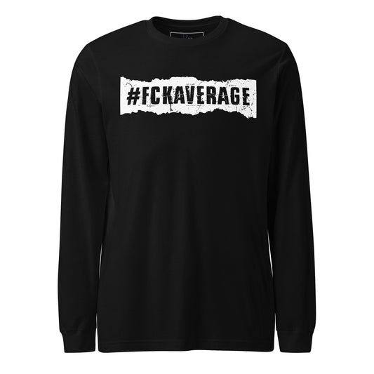 Fckaverage Long Sleeve Tee