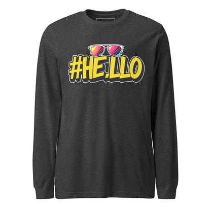 Hello Long Sleeve Tee