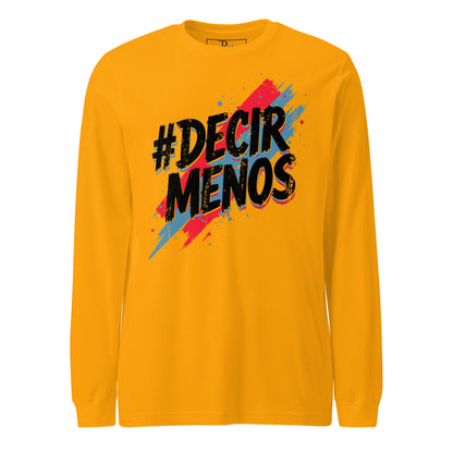 Decir Menos Signature Long Sleeve Tee