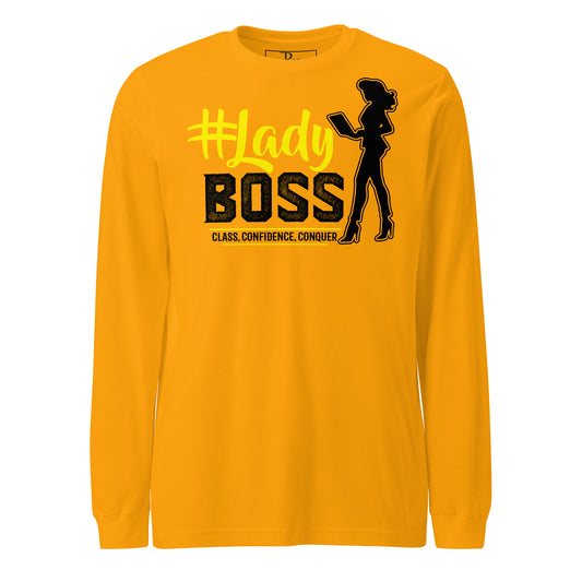 Valentine Special Lady Boss Signature Long Sleeve Tee