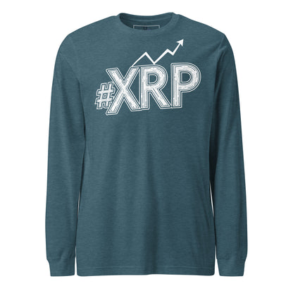#XRP Line Graph Long Sleeve Tee